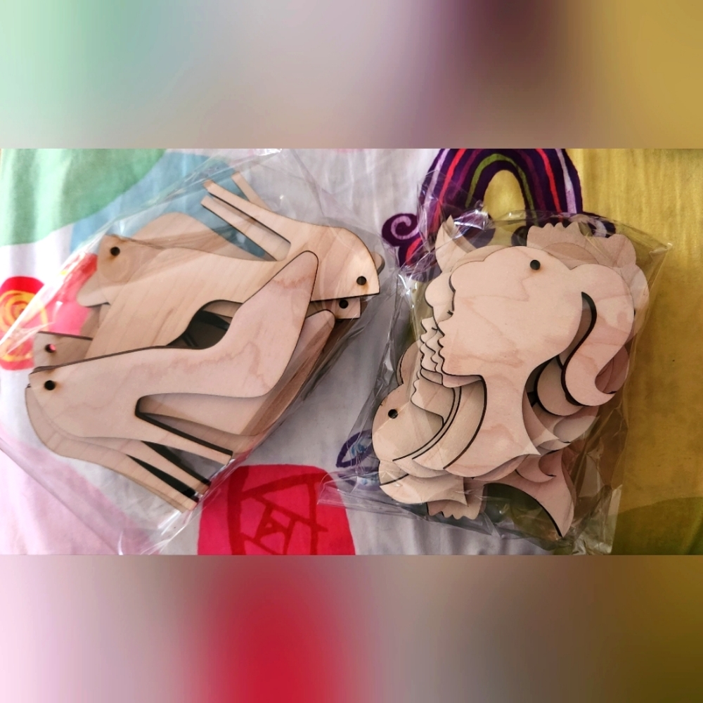 30 Barbie Inspired Wooden Blanks